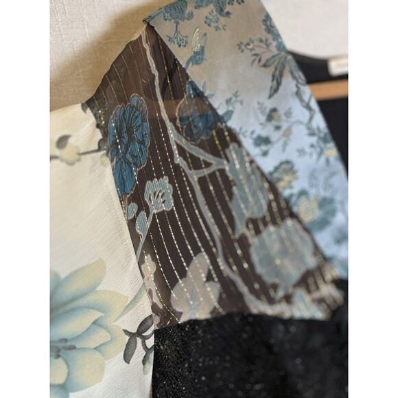 Spencer Alexis Lace Kimono Jacket Womens L Crochet Lace Fairy Whimsigoth Boho - Picture 6 of 13